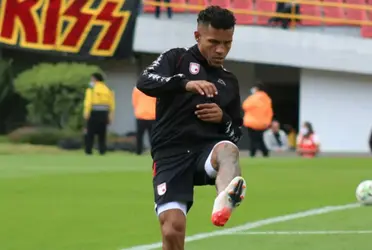 El goleador Cardenal volvió a mostrar su amor por el equipo luego de la eliminación de la Liga Betplay.