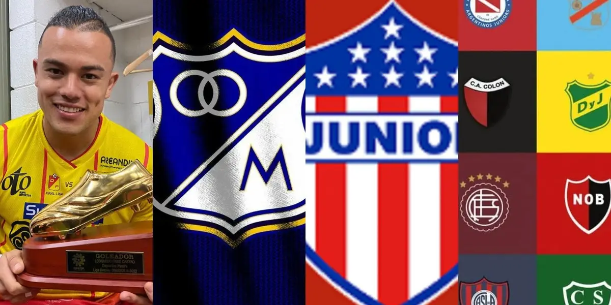 El goleador del Deportivo Pereira es pretendido por varios clubes de Colombia y del exterior