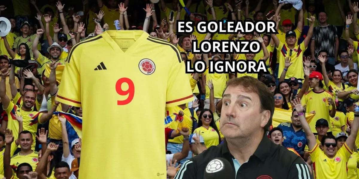 El goleador ha sido ignorado en la Selección Colombia por parte de Néstor Lorenzo.