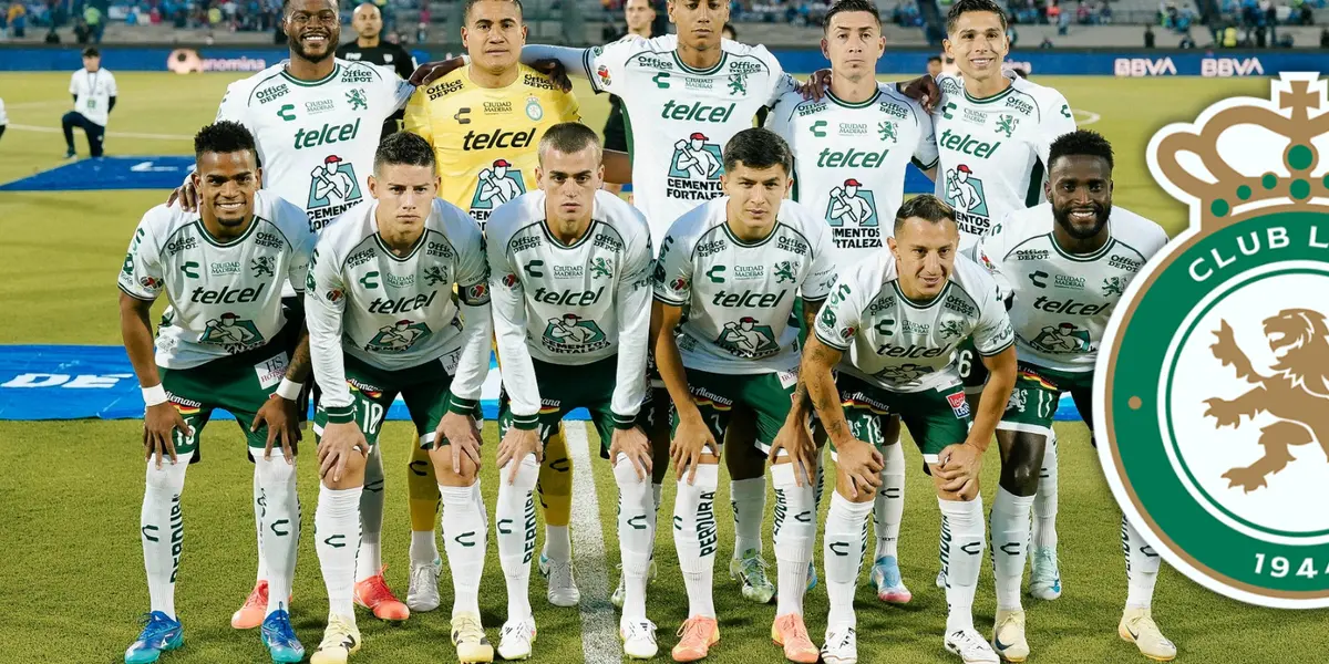 El golpe fue doble: León quedó eliminado y James perdió una millonada. ¿Fracaso confirmado en México? Foto: Club León y Escudoteca