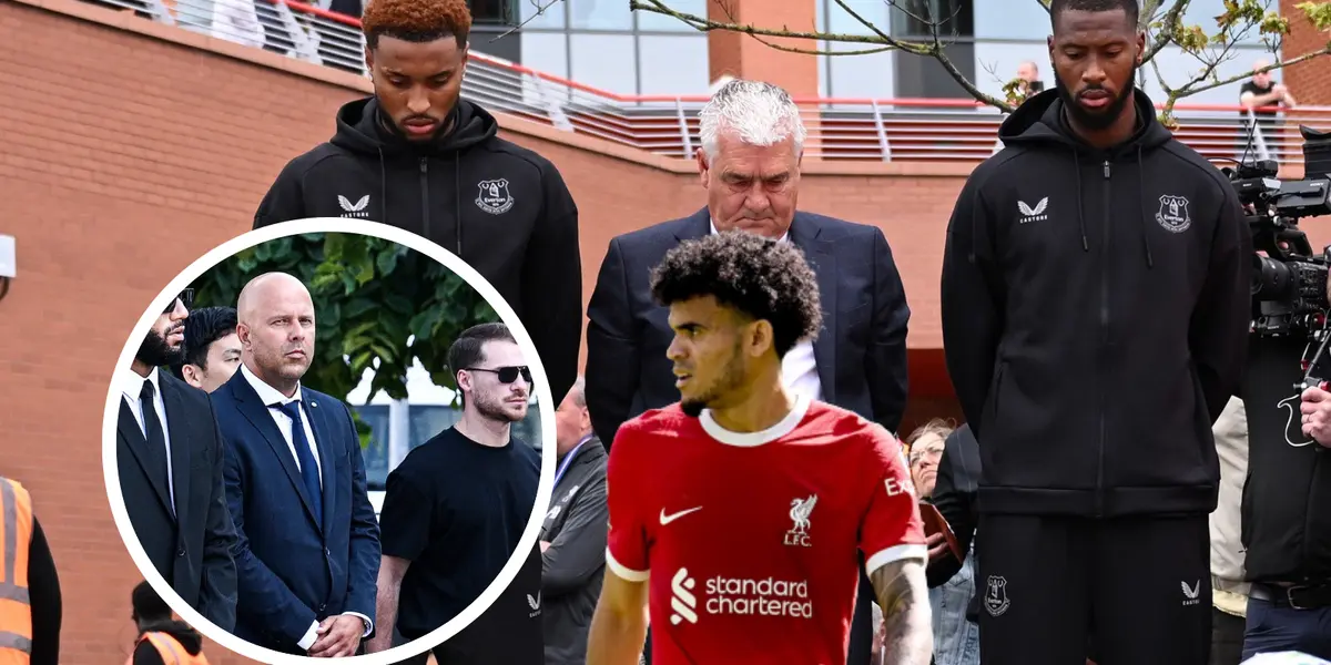 El guajiro no estuvo presente en la despedida de su compañero y hay dudas Foto: LFC y X