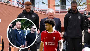 El guajiro no estuvo presente en la despedida de su compañero y hay dudas Foto: LFC y X