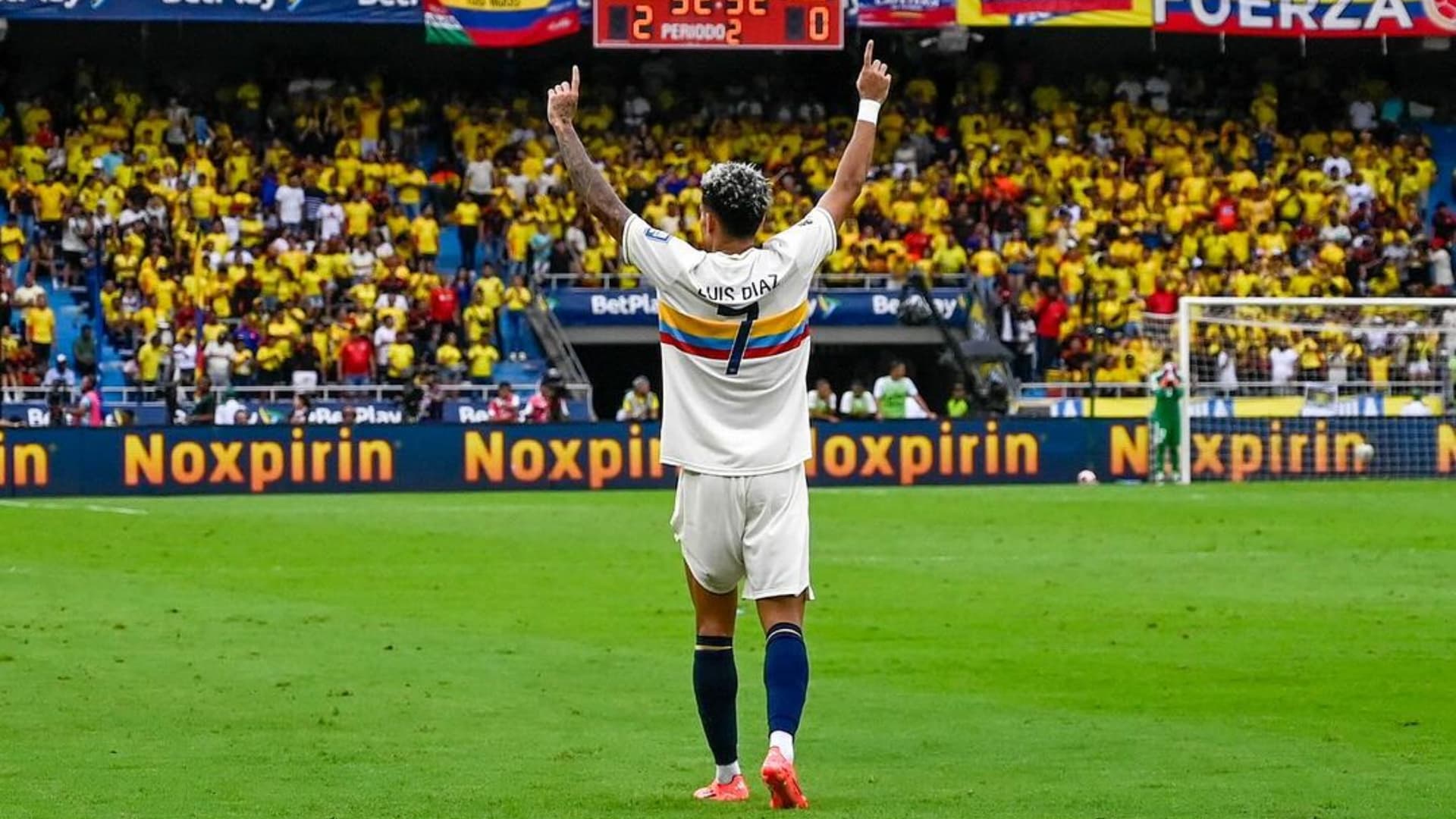 El 'Guajiro' va por más: Díaz busca un lugar en la historia de la 'Tricolor'. Foto: Instagram