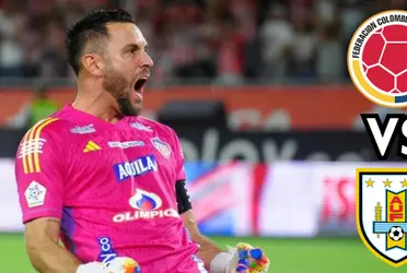 El guardameta Sebastián Viera ya escogió su favorito para el encuentro entre Colombia y Uruguay.