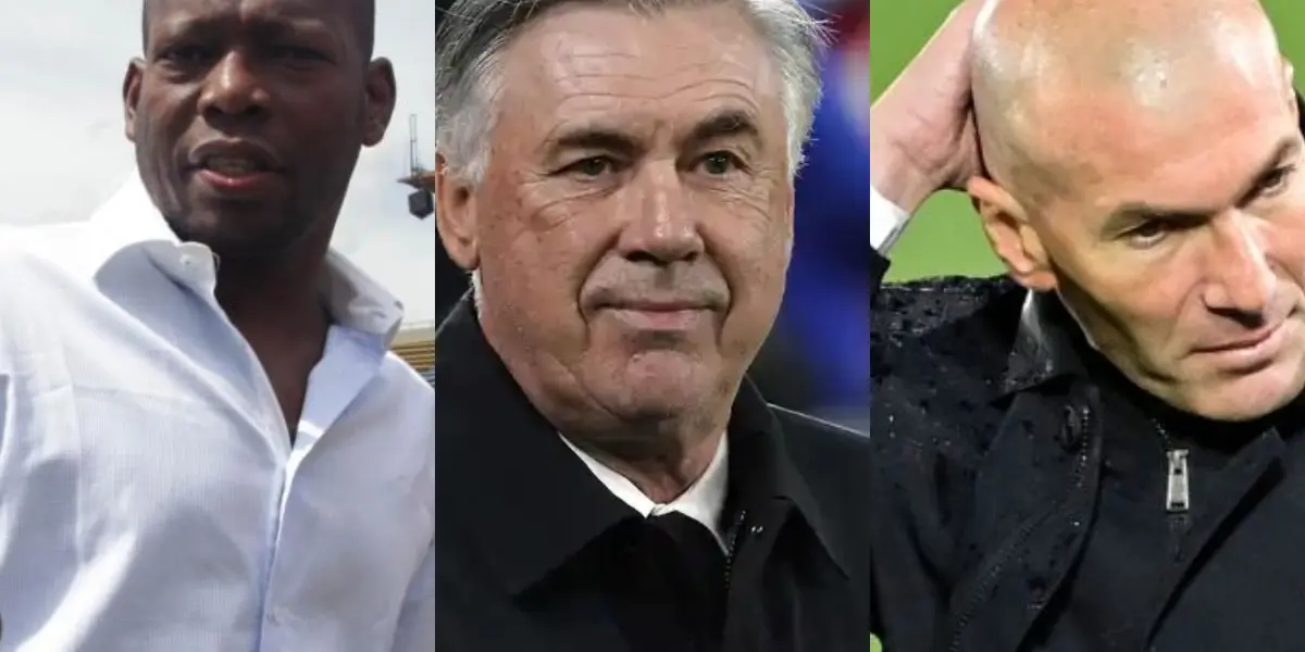 El histórico de la Selección Colombia critico en varias oportunidades a Zidane a diferencia de Ancelotti.