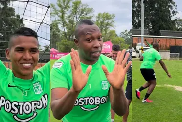 El influencer Polibamba tuvo su tanda de penales con Kevin Mir y Harlen Castillo en Atlético Nacional.