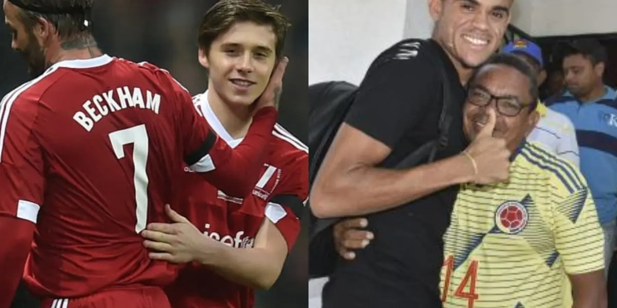 El inglés David Beckham pese a sus millones no pudo ver triunfar a su hijo en el fútbol y el padre de Luis Díaz hizo hasta lo imposible y lo logró, son dos historias diferentes e interesantes.