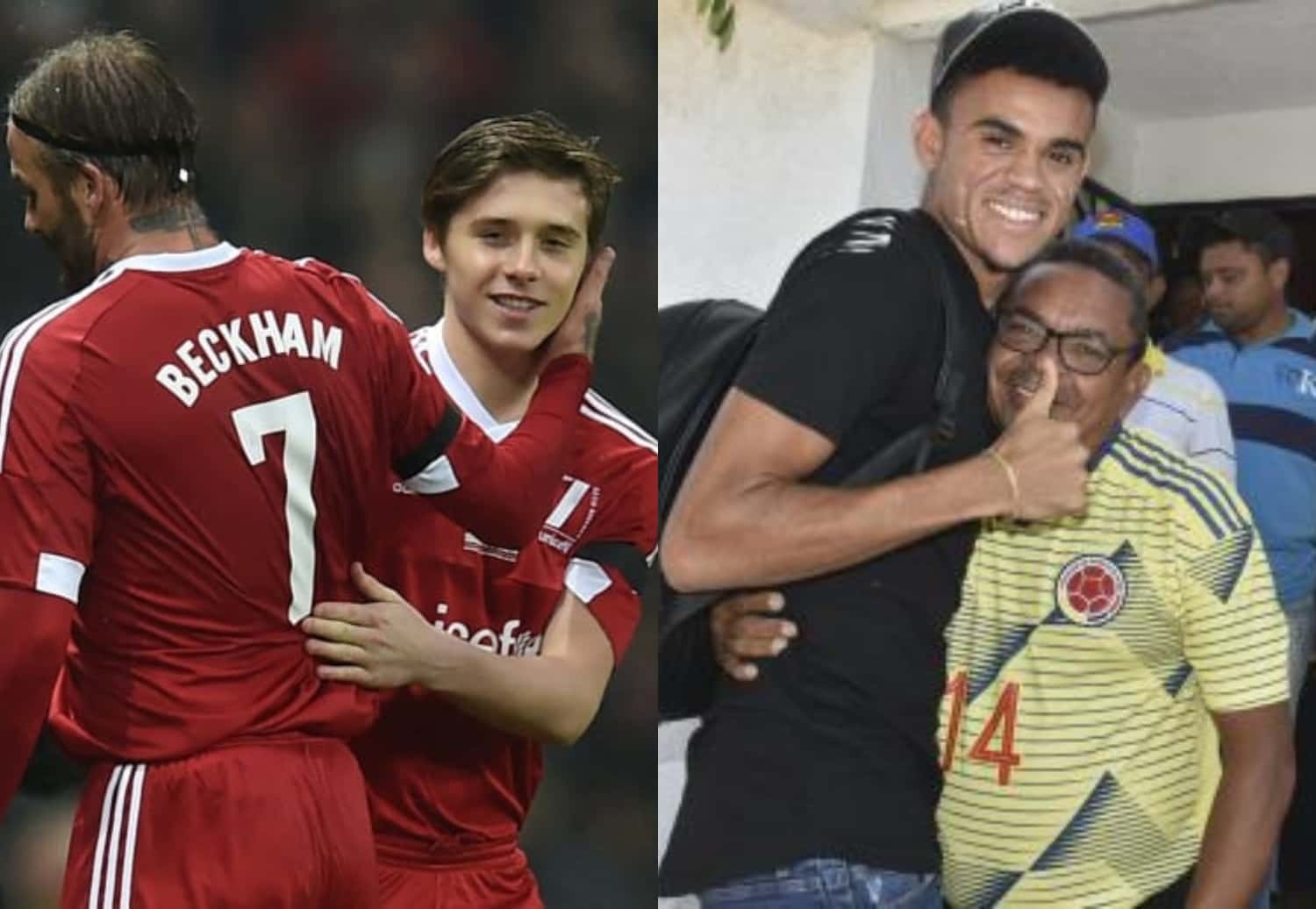 El inglés David Beckham pese a sus millones no pudo ver triunfar a su hijo en el fútbol y el padre de Luis Díaz hizo hasta lo imposible y lo logró, son dos historias diferentes e interesantes.