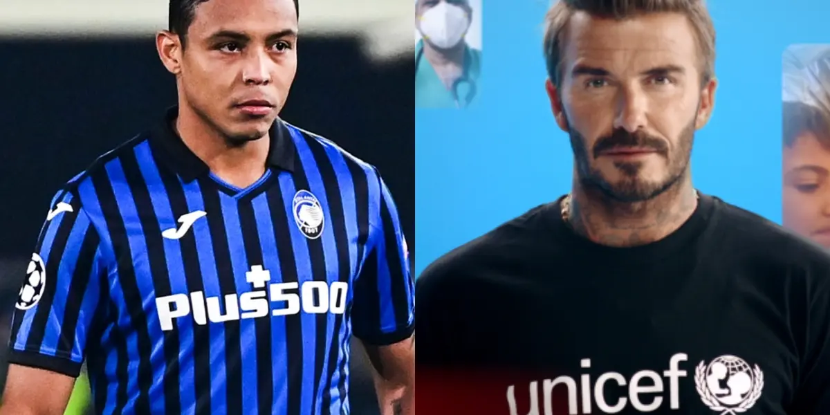 El inglés David Beckham se ha pronunciado por la guerra entre Rusia y Ucrania y el colombiano Luis Muriel también.