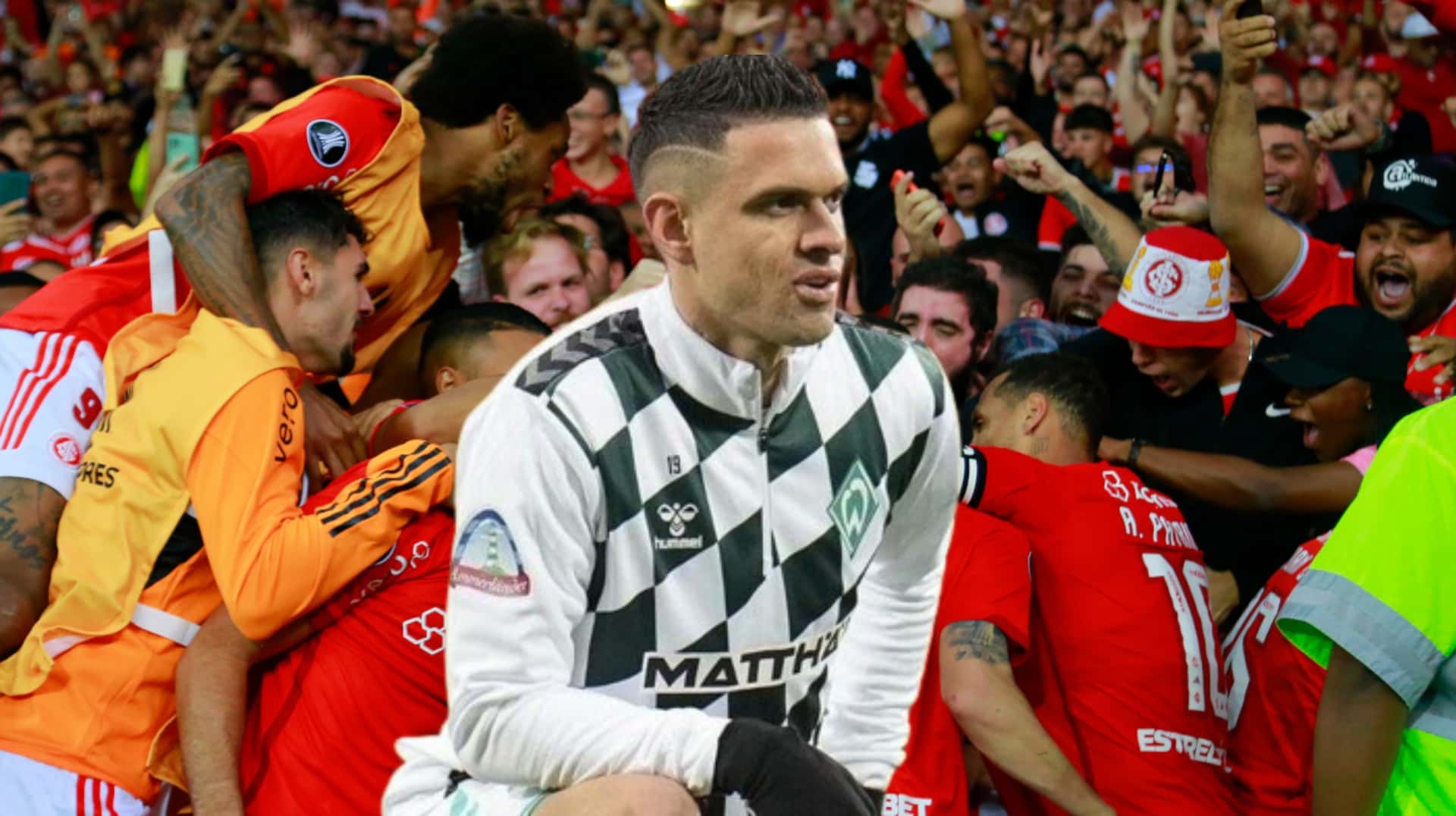 El Inter de Porto Alegre fichó a Santos Borré y decidio esto.