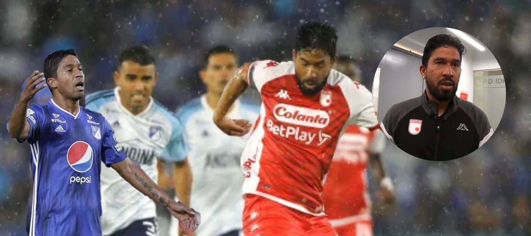 El jugador anotó en la goleada 4-2 de Santa Fe ante Millonarios en el Campin