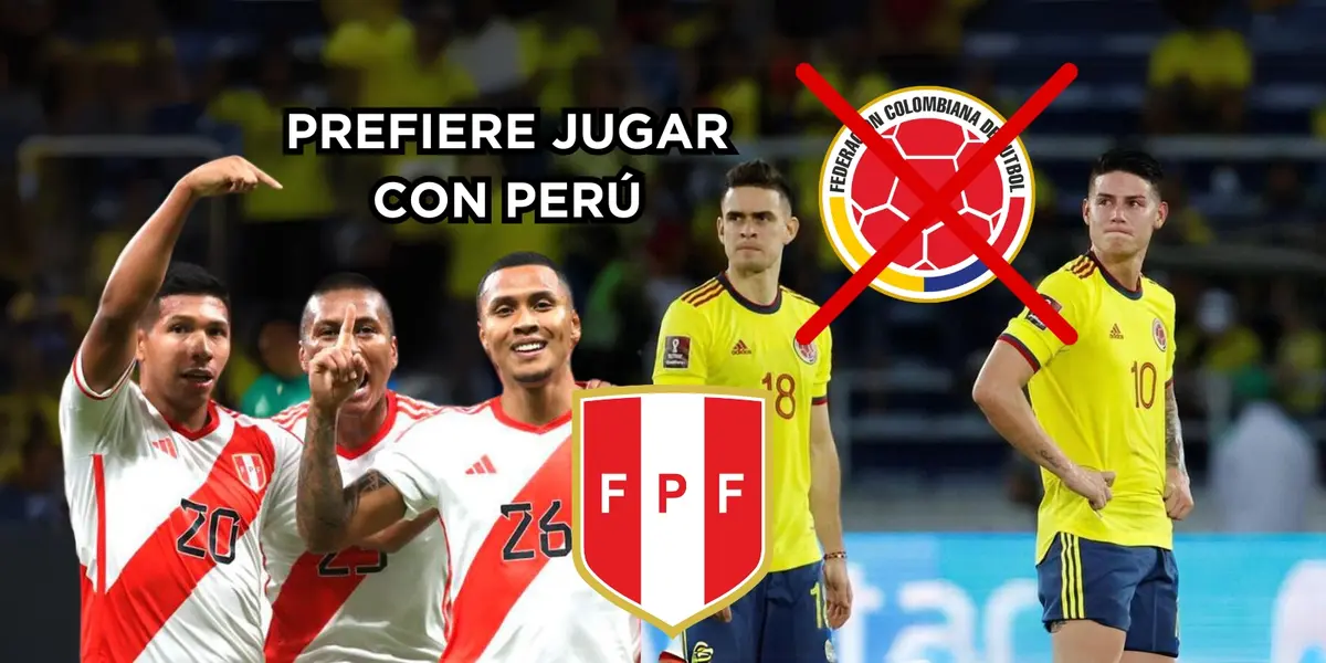 El jugador antes vistió la camiseta de la Selección Colombia y ahora prefiere representar a La Bicolor.