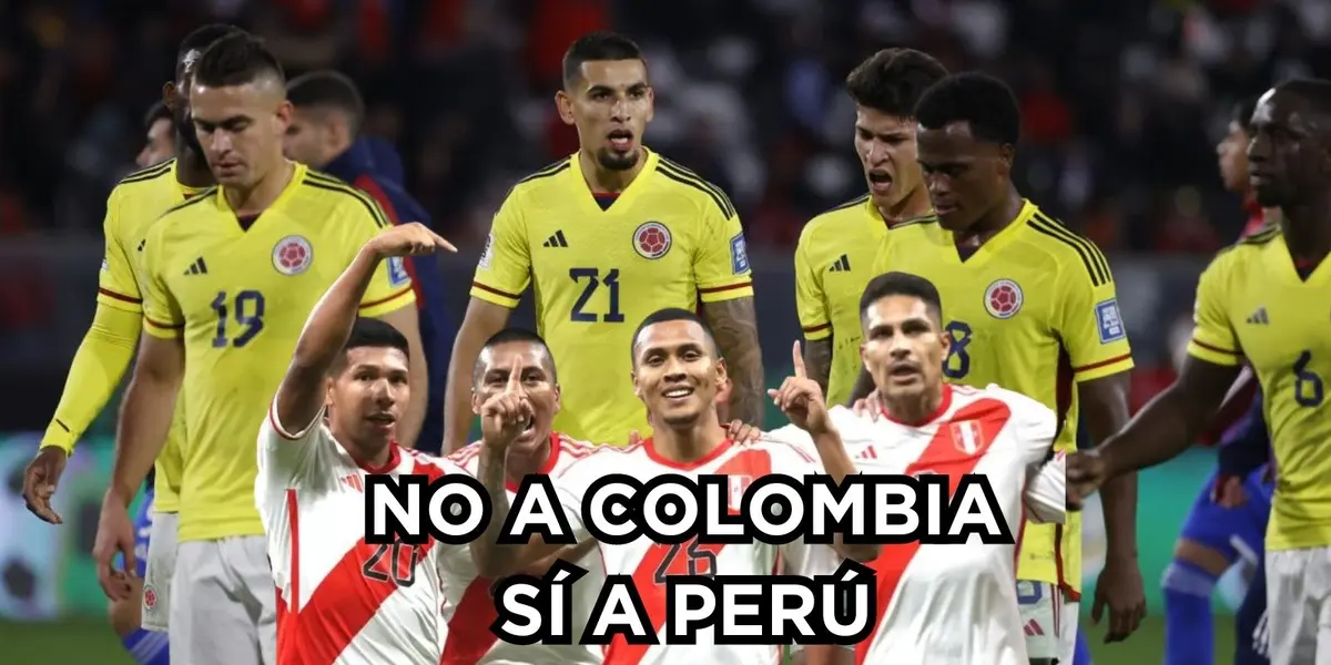El jugador antes vistió la camiseta de la Selección Colombia y ahora se quiere ir a jugar con la Selección Perú.