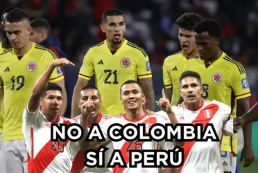 El jugador antes vistió la camiseta de la Selección Colombia y ahora se quiere ir a jugar con la Selección Perú.
