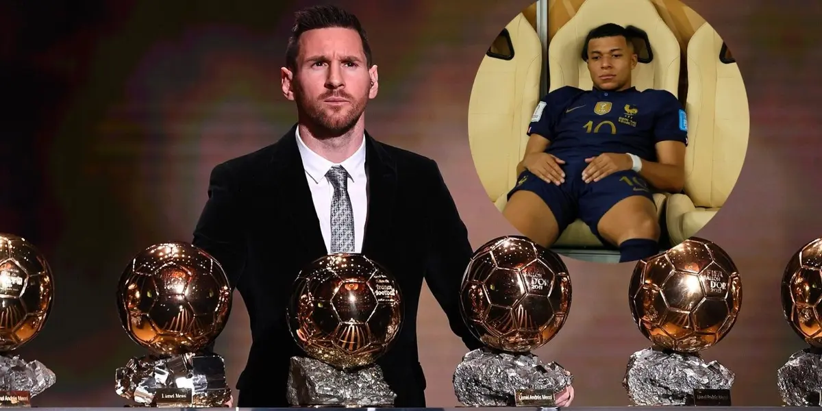 El jugador argentino campeón del Mundo le ganó el pulso a Mbappé