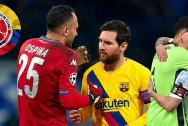 El jugador argentino mostró su respeto y cariño por un jugador exselección Colombia