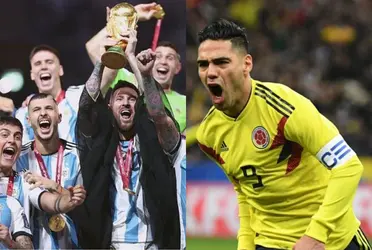 El jugador argentino viene de salir campeón del mundo con Argentina y Lionel Messi, su ídolo es Radamel Falcao.