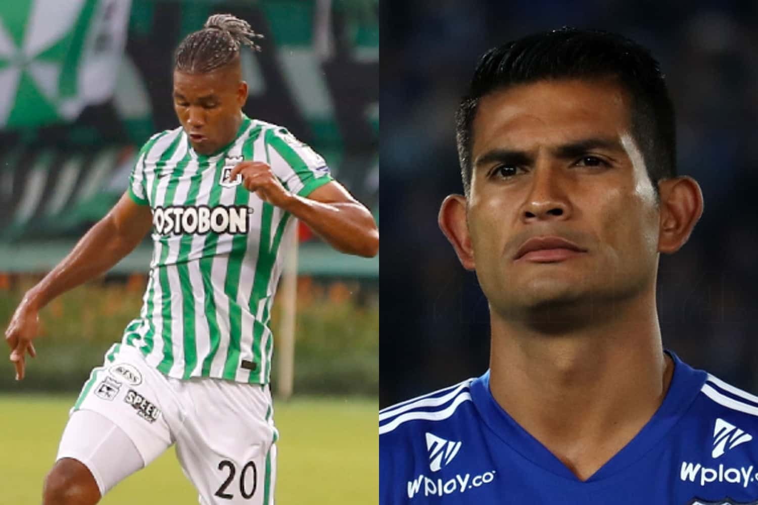 El jugador de Atlético Nacional fue humillado por un delantero de Millonarios en el Atanasio Girardot.