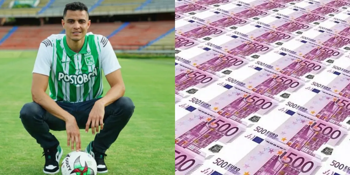 El jugador de Atlético Nacional ha experimentado una pérdida de valor de mercado en los últimos años.