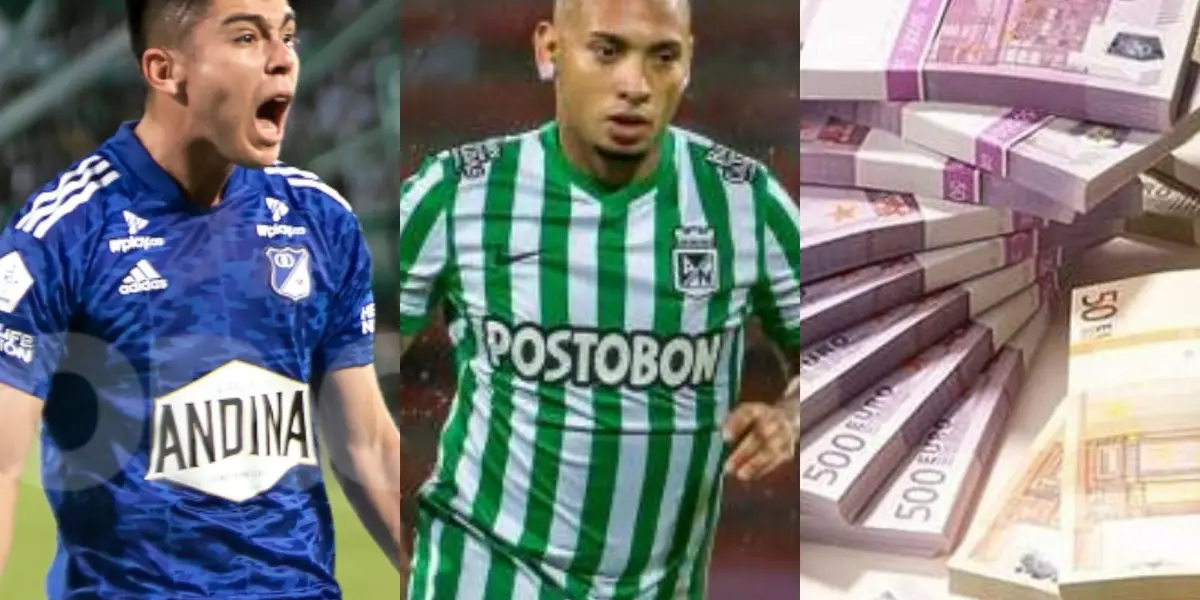 El jugador de Atlético Nacional se ha desvalorizado a diferencia de Daniel Ruiz quien la rompe en Millonarios