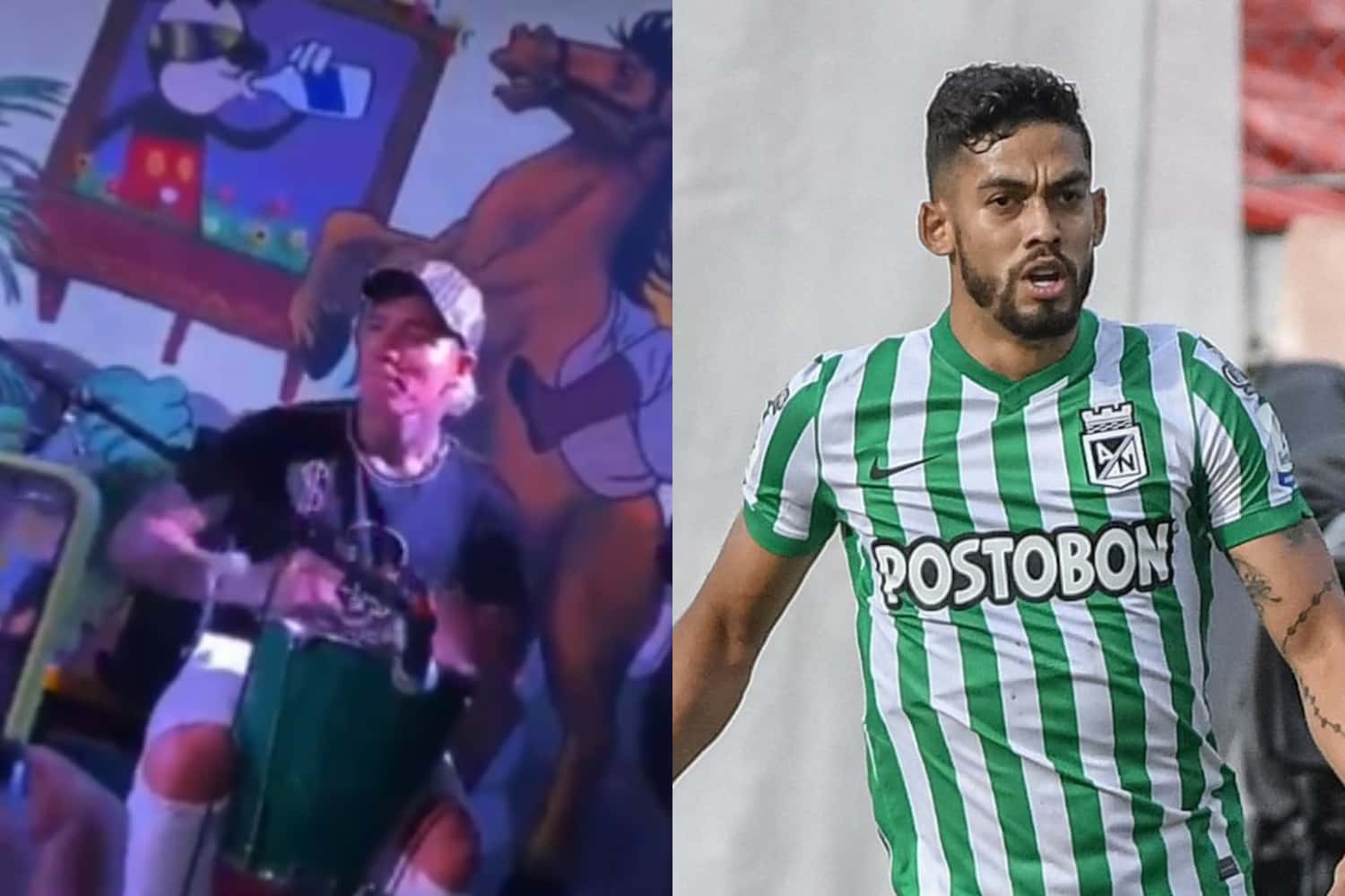 El jugador de Atlético Nacional tuvo un noble gesto para una causa social, mientras Dayro Moreno se ha visto involucrado en una polémica por andar de fiesta.
