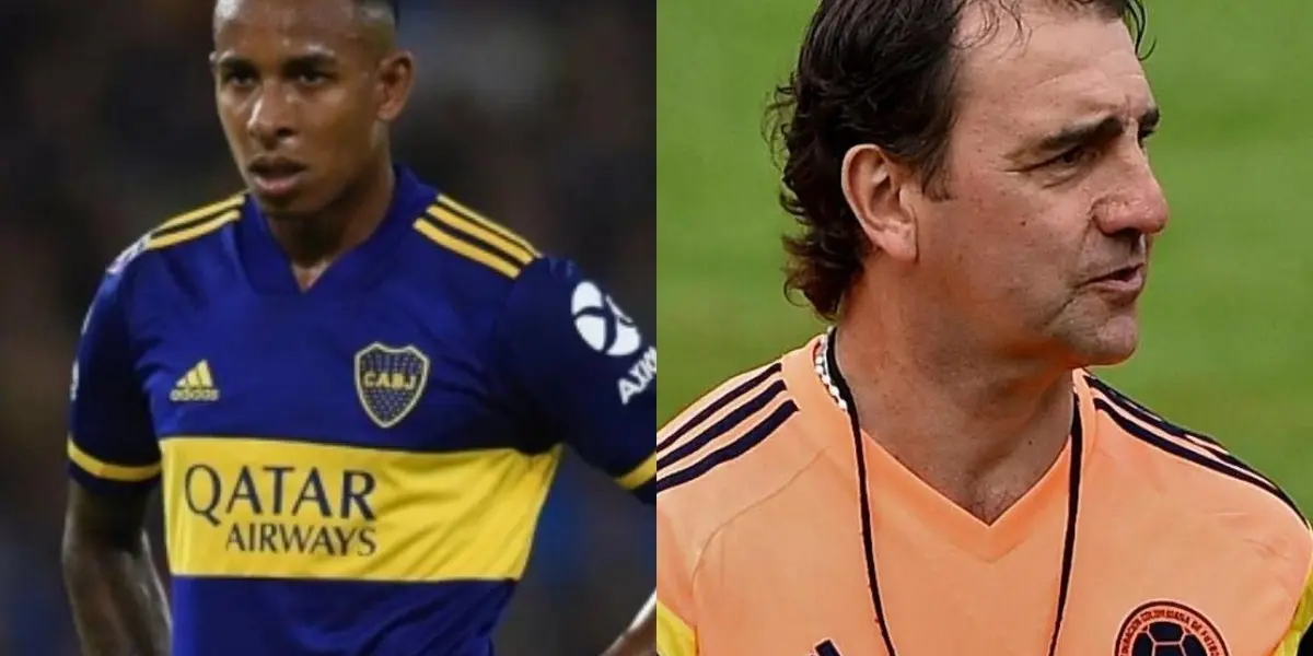 El jugador de Boca Juniors ha sido borrado de la Selección Colombia y podría tener una oportunidad con Néstor Lorenzo