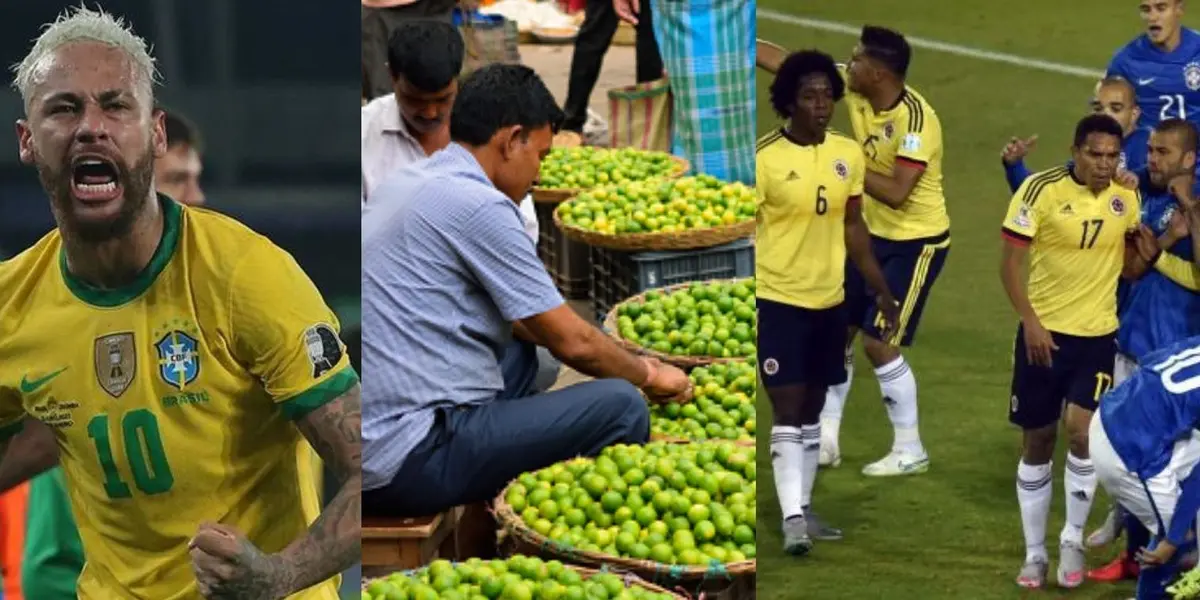 El jugador brasileño no tolera a un exjugador de selección Colombia 