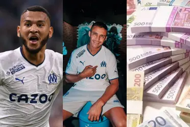 El jugador chileno llegó al Olympique de Marsella como una gran figura y será compañero de Luis Javier Suárez