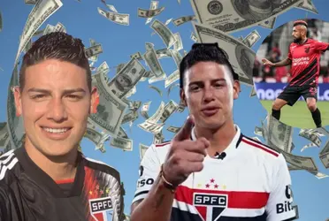 El jugador chileno milita en Athletico Paranaense donde tiene un sueldo muy bajo en comparación a su salario en Flamengo