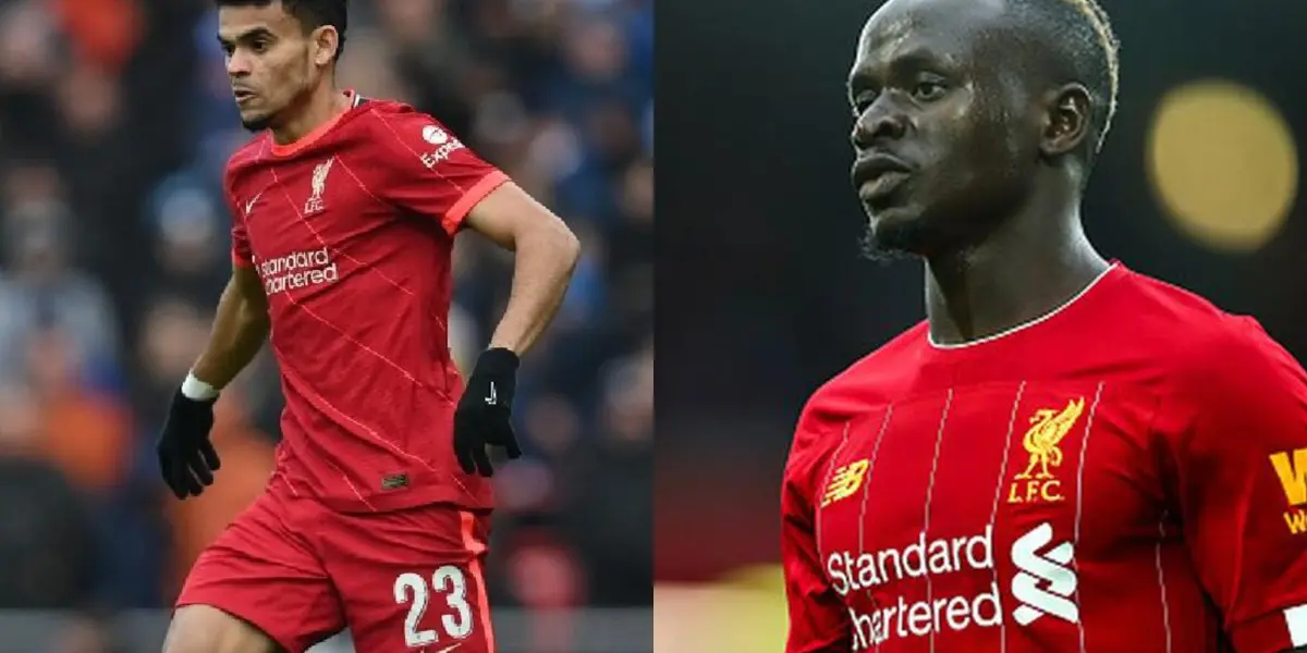 El jugador colombiano asistió al senegalés en el segundo gol de Liverpool que gana 2-0 parcialmente ante Benfica.