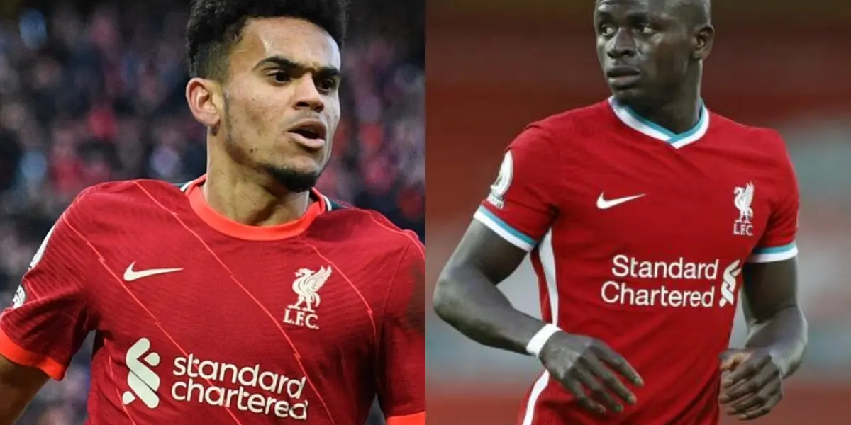 El jugador colombiano asistió a su compañero Mané en el tercer gol de la victoria 4-0 de Liverpool ante Manchester United.