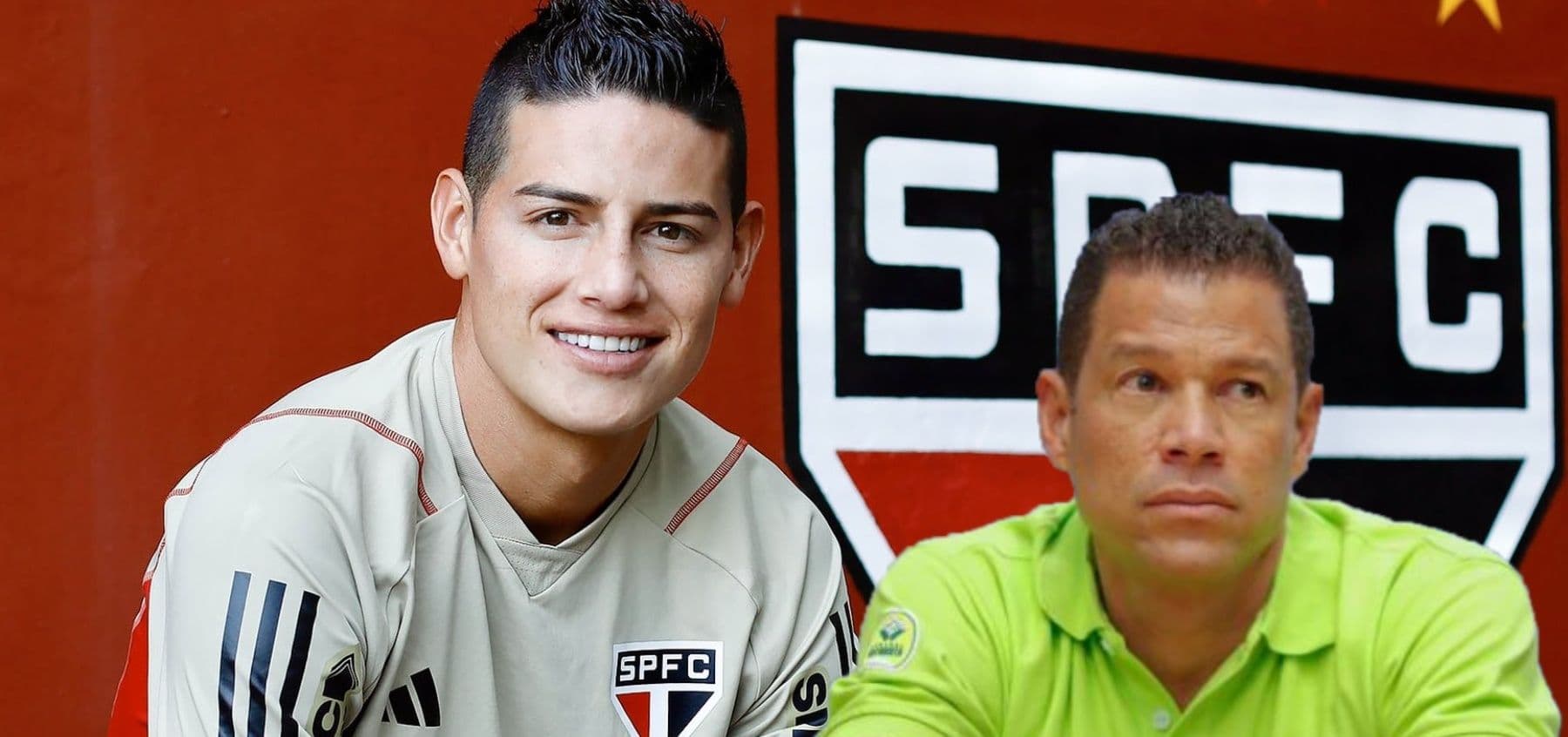 El jugador colombiano celebra por tener un nuevo equipo, pero le bajaron la caña