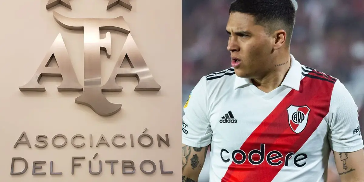 El jugador colombiano cometió un grave error al irse contra un árbitro en Argentina y le llegó la sanción.