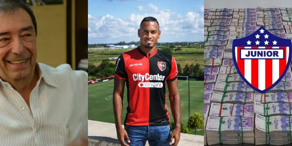 El jugador colombiano deja la liga argentina para tomar un nuevo rumbo