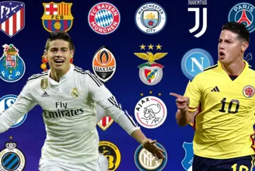 El jugador colombiano dio a conocer el nombre de dos equipos que lo buscaron antes del Real Madrid