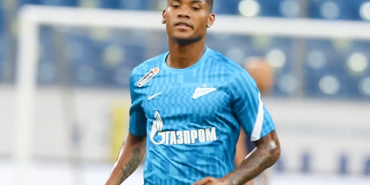 El jugador colombiano es una figura y referente en el Zenit de Rusia y tendría un problema tras el conflicto entre Rusia y Ucrania.