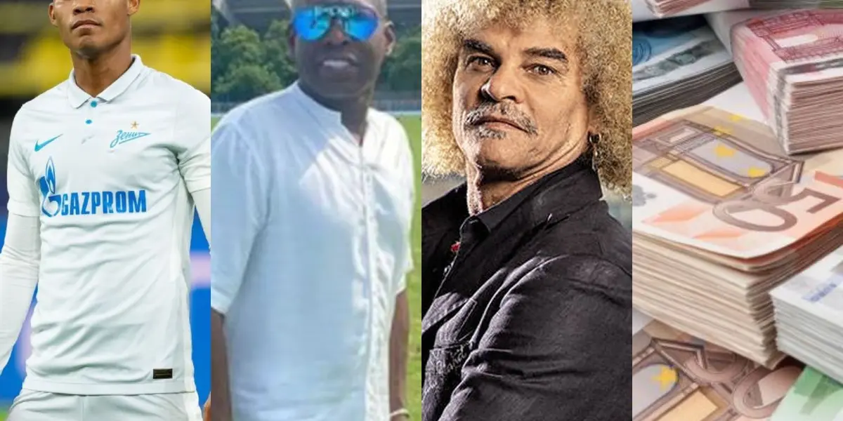 El jugador colombiano es una de las estrellas del Zenit de Rusia y está vinculado a un millonario negocio