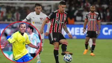 El jugador colombiano está en un buen nivel con Sao Paulo (Foto tomada de El Tiempo y AS)