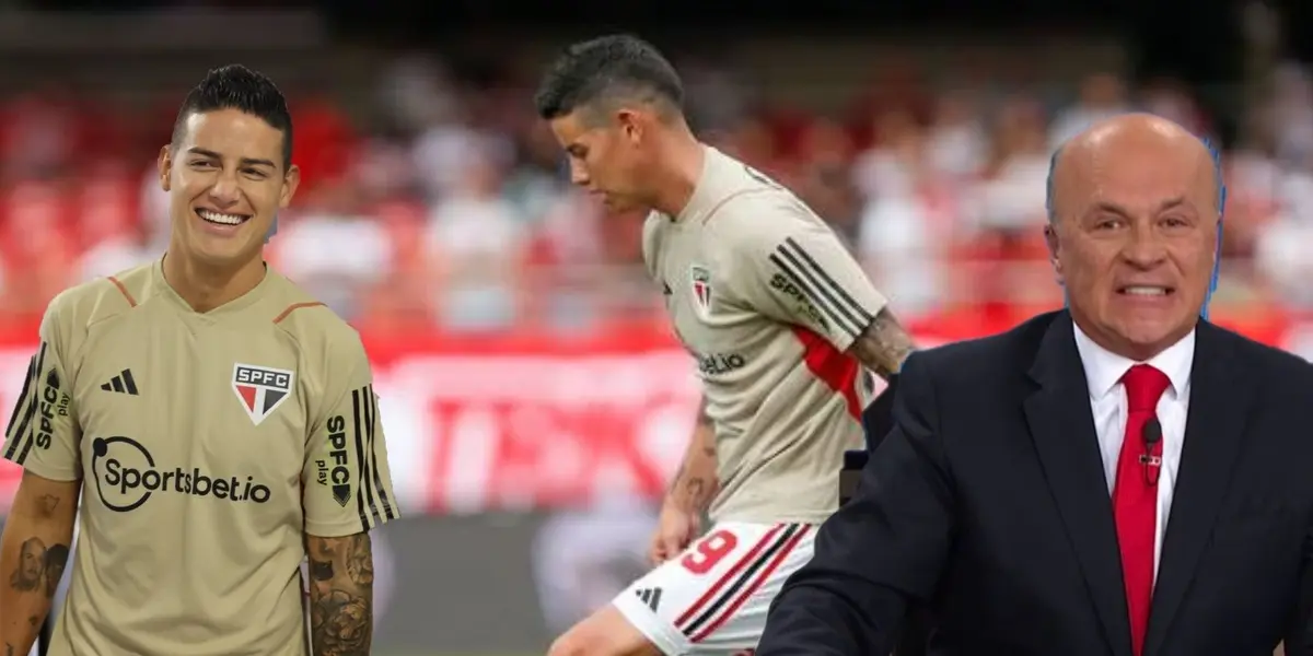 El jugador colombiano está en gran forma en Sao Paulo de Brasil