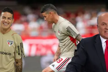 El jugador colombiano está en gran forma en Sao Paulo de Brasil