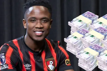 El jugador colombiano está a préstamo en Bournemouth procedente de Leeds