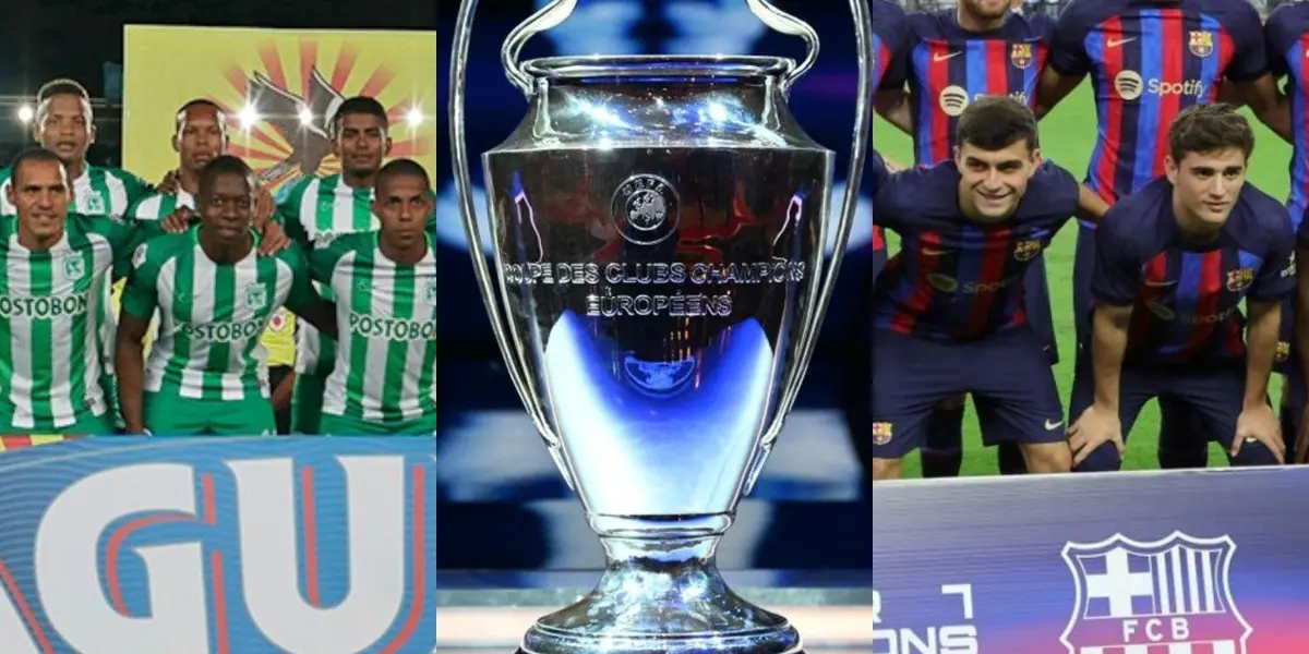 El jugador colombiano estará presente en la Champions League y su equipo enfrentará grandes rivales
