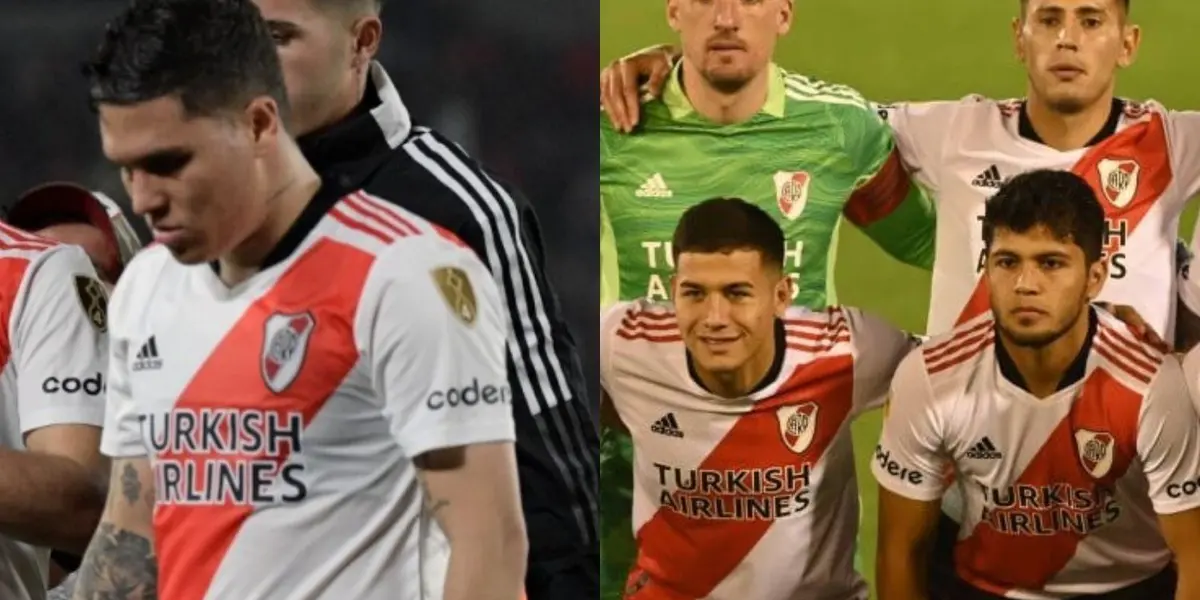 El jugador colombiano estuvo presente en el partido de River Plate ante Tigres y tuvo una acción reprochable