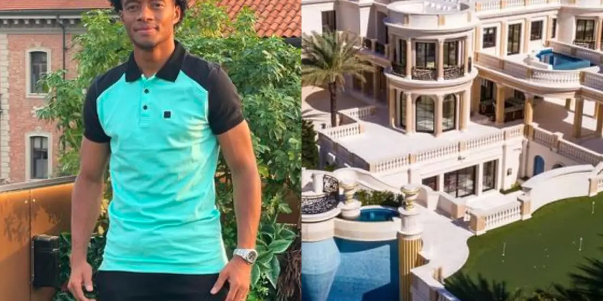 El jugador colombiano fiel a su estilo no acostumbra a tener grandes lujos