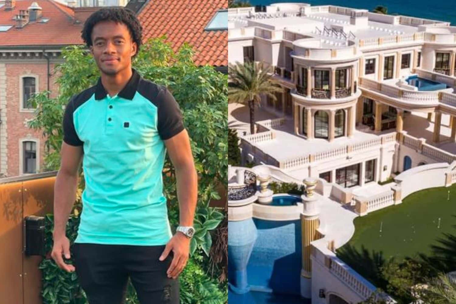 El jugador colombiano fiel a su estilo no acostumbra a tener grandes lujos