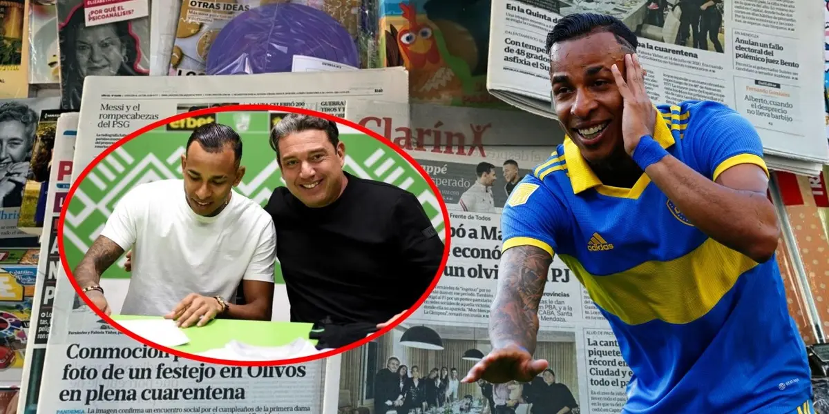El jugador colombiano de forma insólita decidió fichar con otro club 