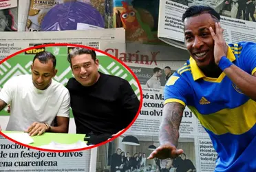 El jugador colombiano de forma insólita decidió fichar con otro club