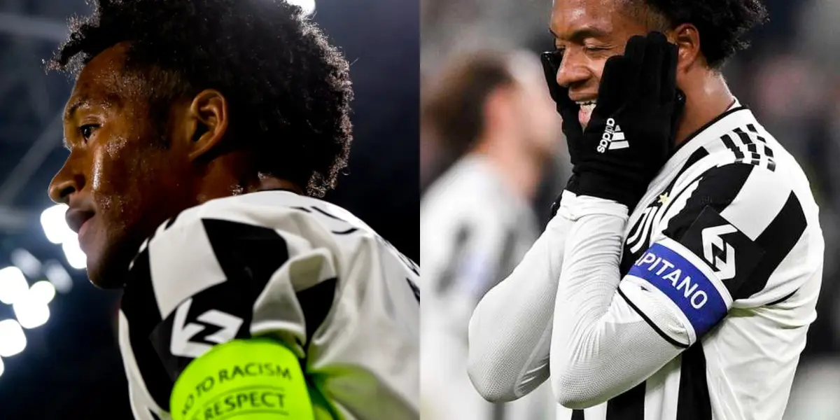 El jugador colombiano fue capitán en el partido la derrota de Juventus ante Villareal y quedó eliminado de la Champions League.