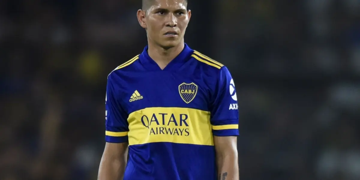 El jugador colombiano fue suplente en la victoria de Boca Juniors ante Always Ready y tuvo un gesto con dos rivales.