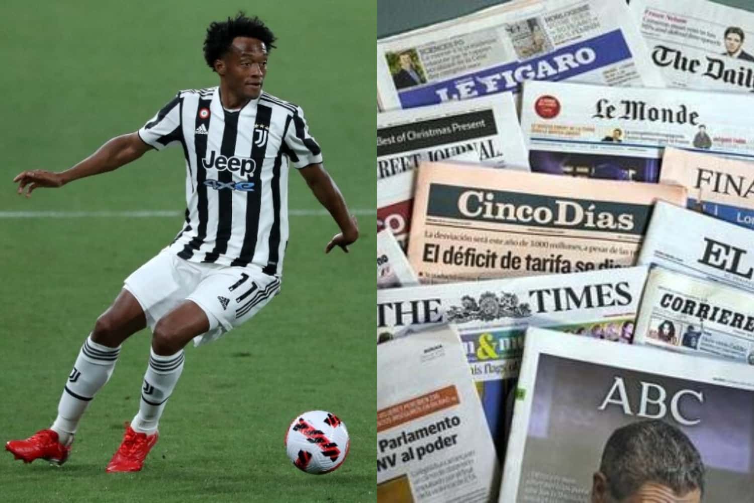 El jugador colombiano fue titular en la victoria 2-1 de Juventus ante Cagliari en la liga de Italia.
